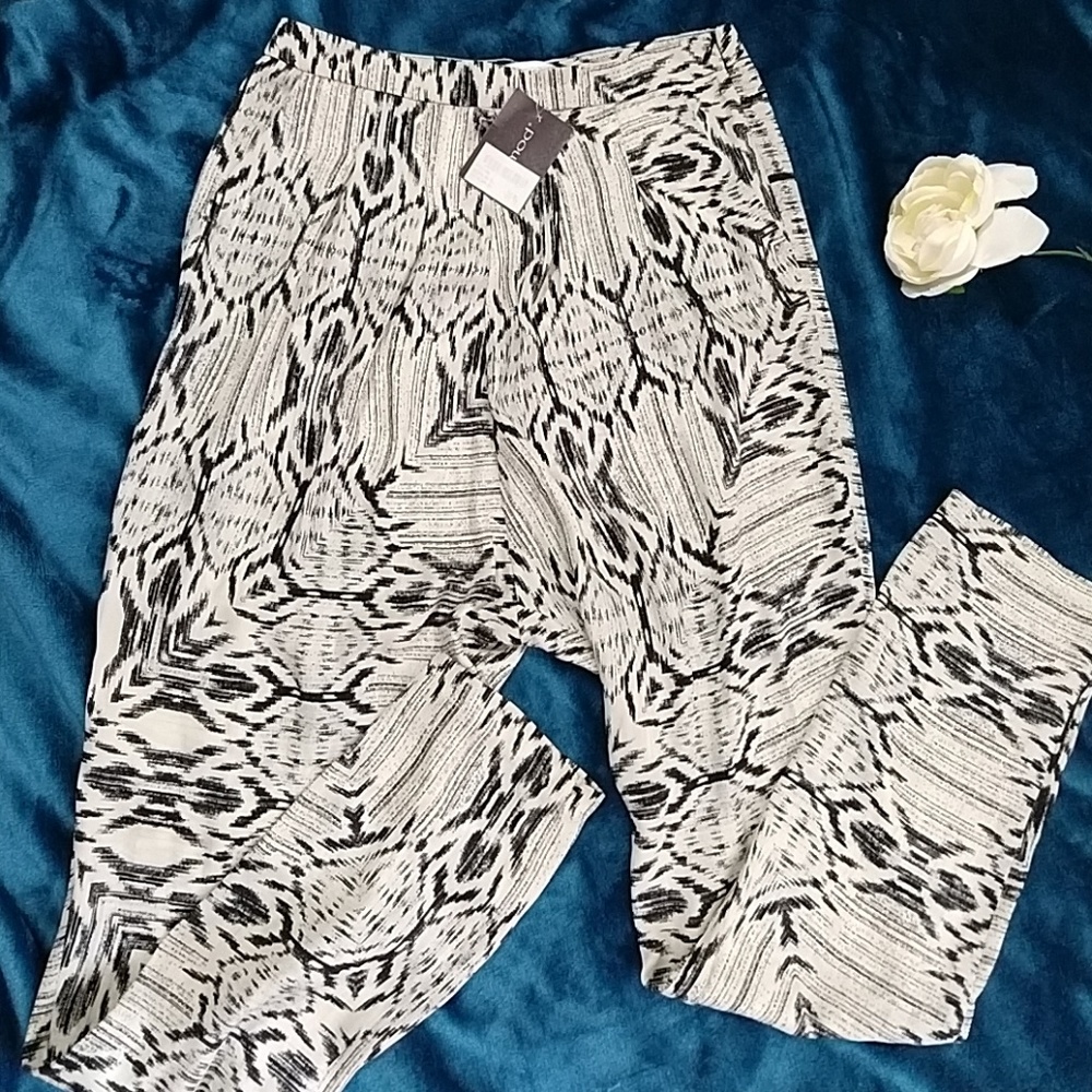 Silk high waisted skinny ankle pants
